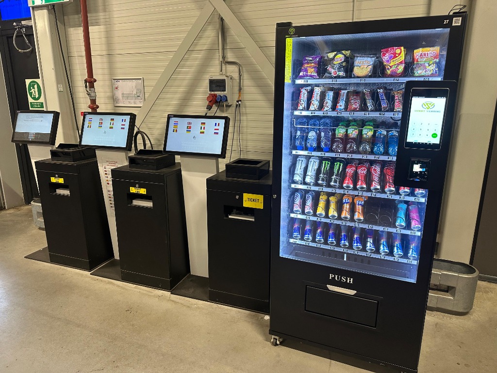 Vendingautomaat fabriek