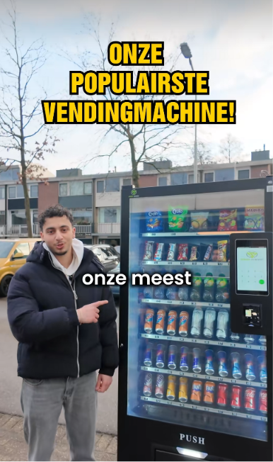 Onze populairste vendingmachine